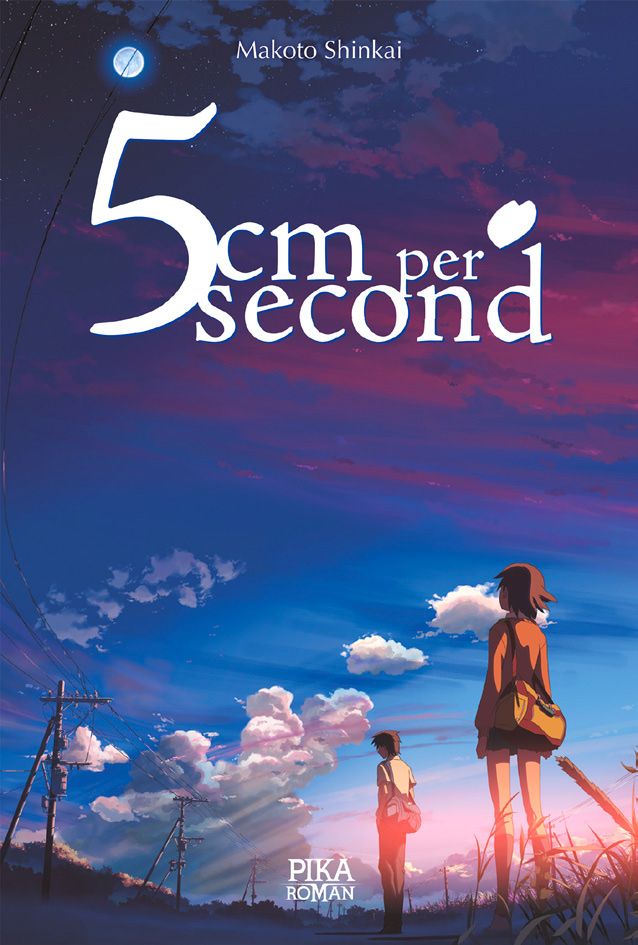 5cm per Second - Light novel