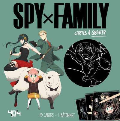 Spy x Family - Cartes à gratter