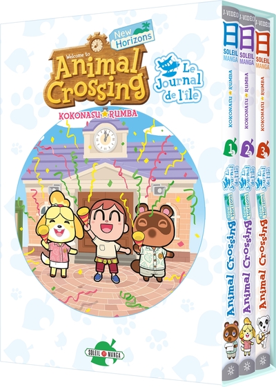 Animal Crossing - Le journal de l'île - Coffret T01 à T03