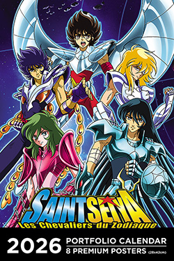 Calendriers Portfolio 2026 Saint Seiya : Les Chevaliers du Zodiaque