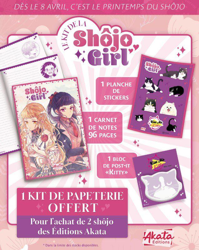 Bazar du manga : Opération AKATA - Printemps du Shojo 2026