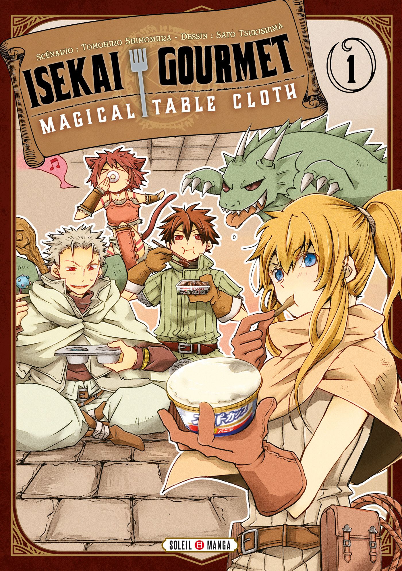 Isekai Gourmets Magical Table Cloth 1 & 2  