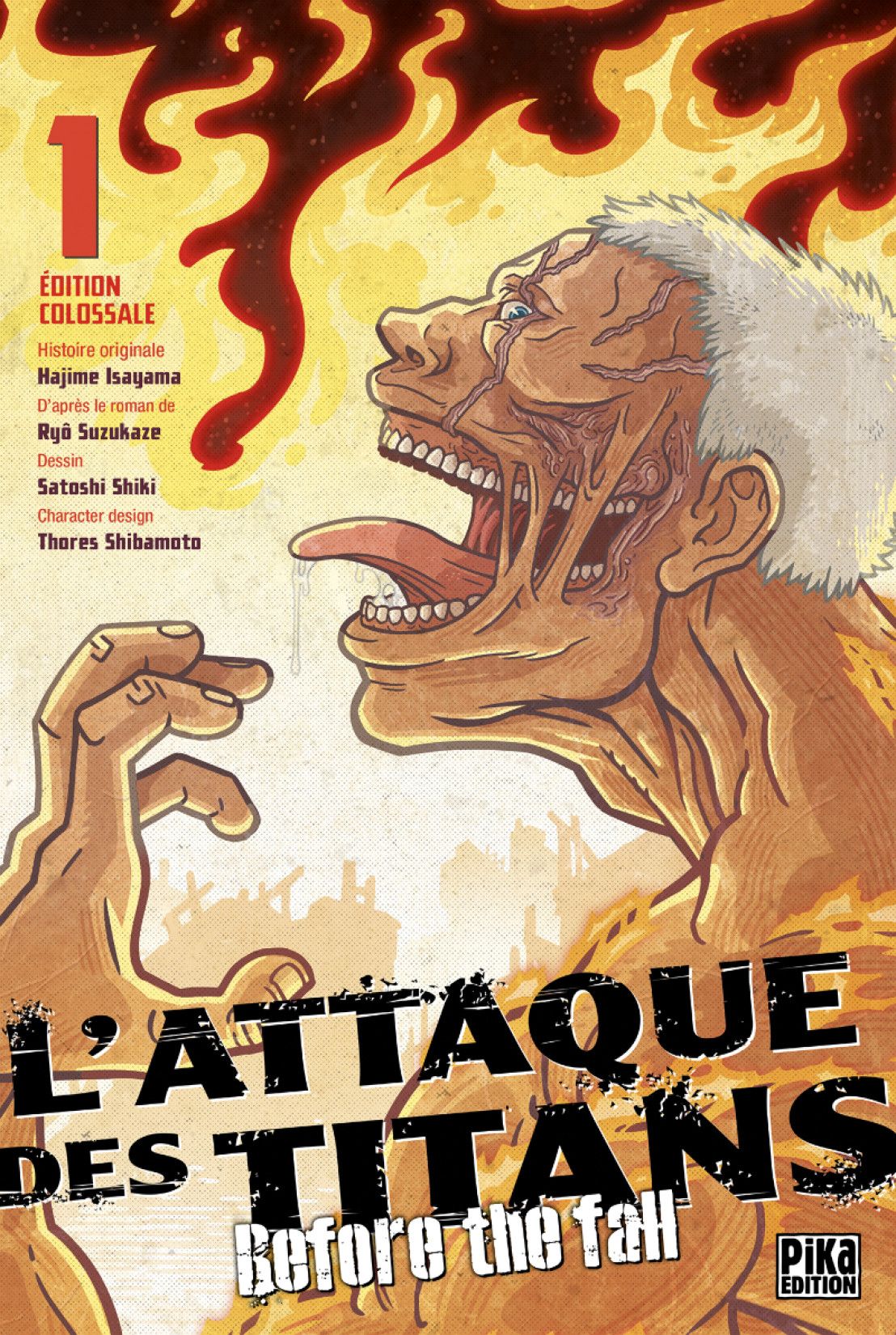 L'Attaque Des Titans - Before the Fall - Edition colossale