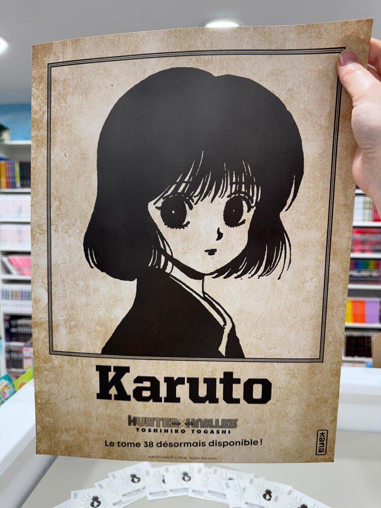Bazar du manga : Hunter x Hunter - Poster Karuto