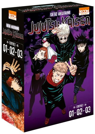 Bazar du manga : Jujutsu Kaisen : coffret 1 à 3