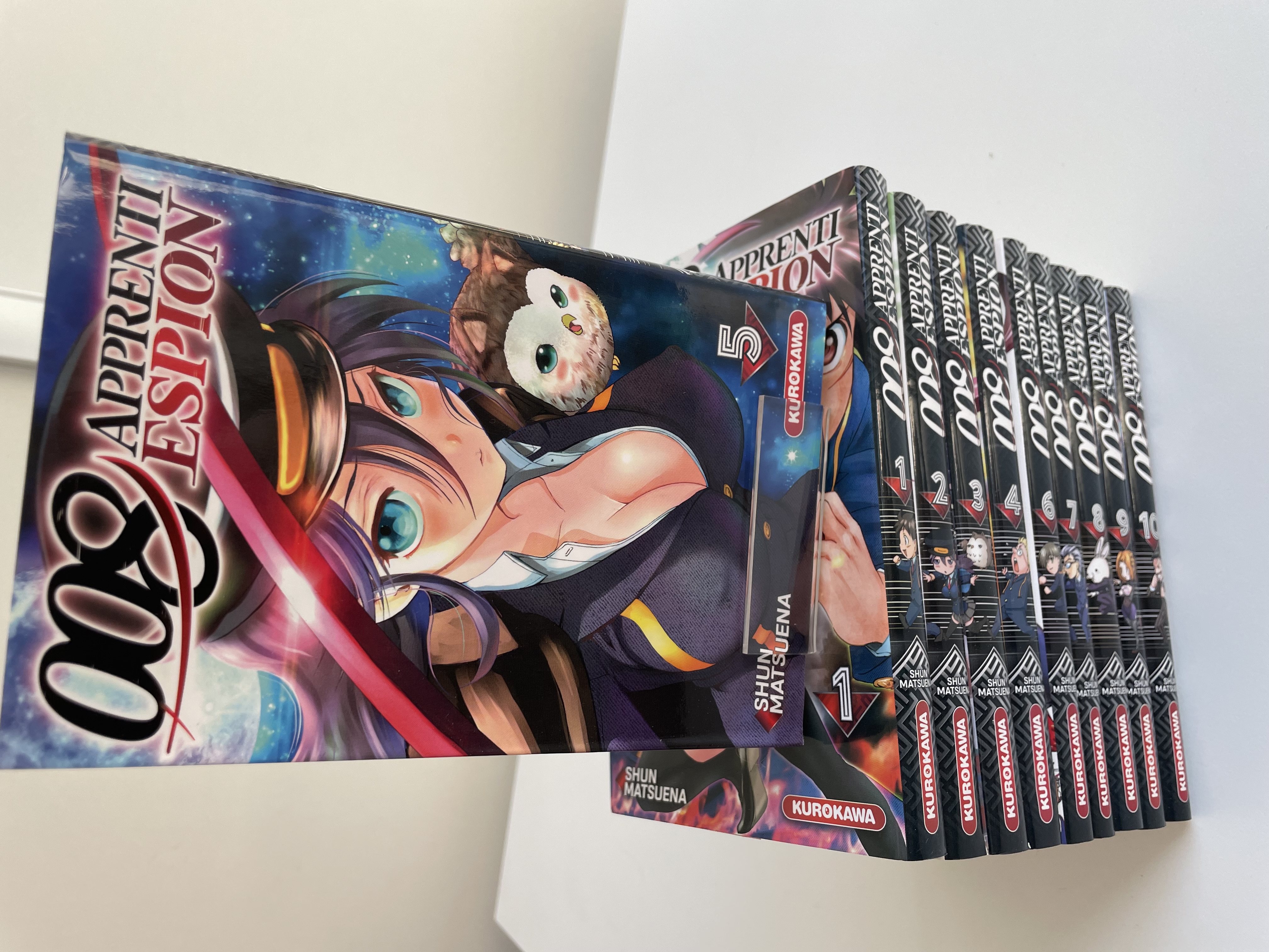 008 Apprenti Espion Lot 1 a 10&nbsp;&nbsp;