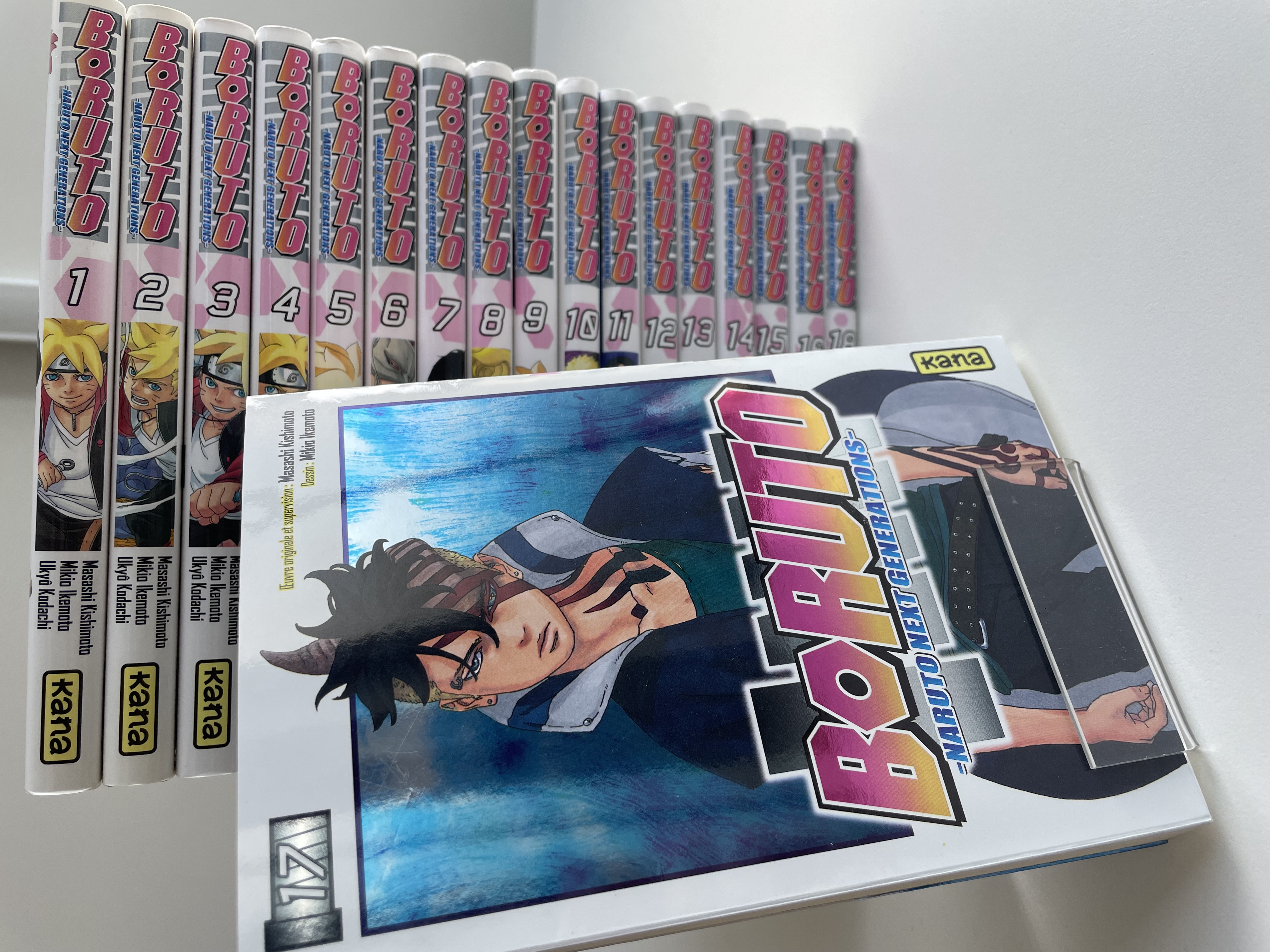 Boruto 1 à 18 (dont T17 tome collector - sans coffret)&nbsp;&nbsp;