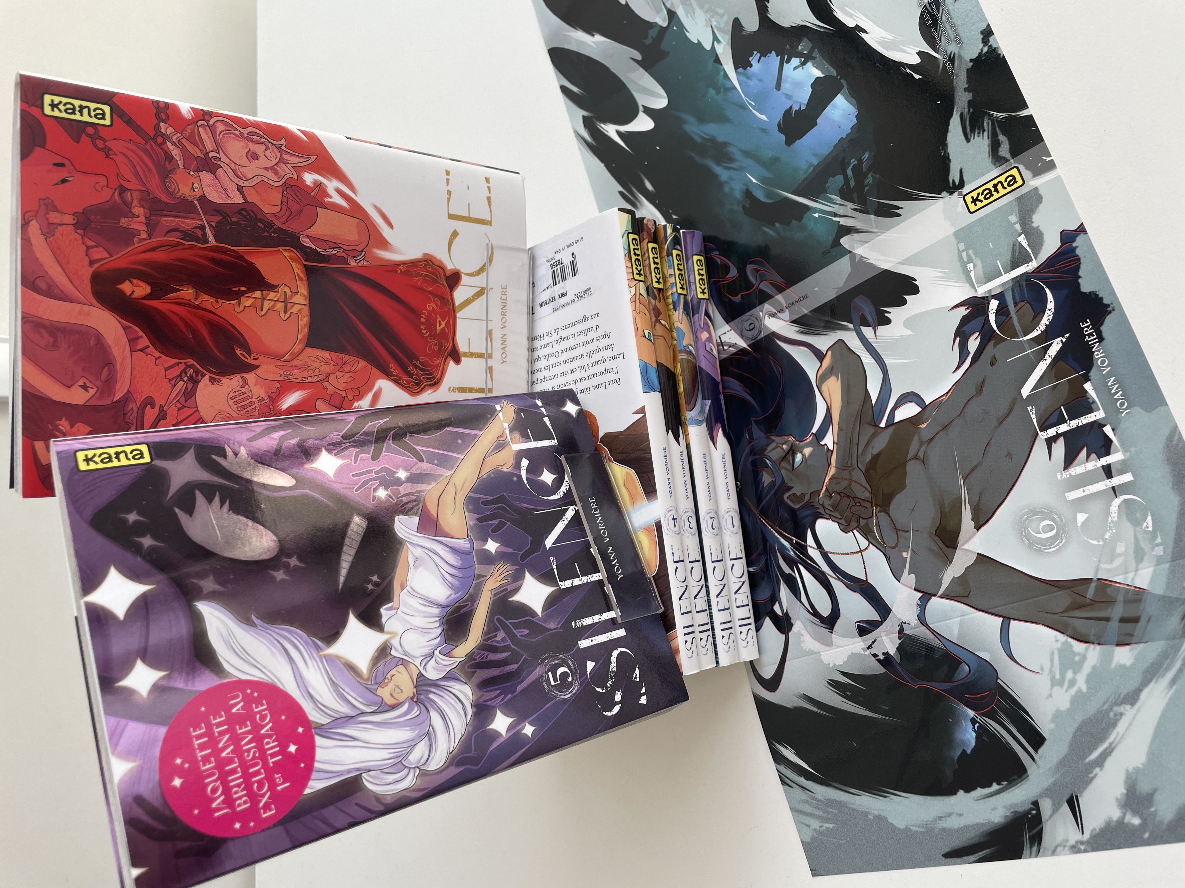 Silence Intégrale (Dont T6 jaquette limitée 1er tirage + jaquette auteur Horion)&nbsp;&nbsp;